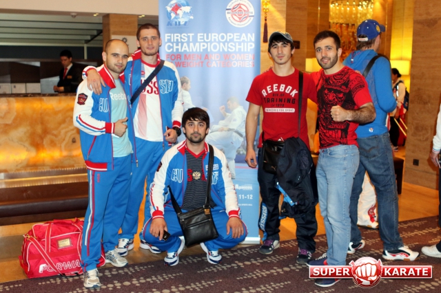 Российская сборная прилетела в Белград на Чемпионат Европы KWU по киокушинкай