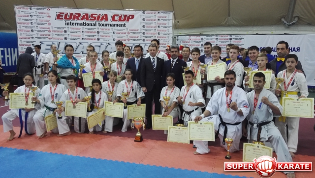 Результаты XV открытого интернационального турнира «Кубок Евразии» по Киокушин Каратэ