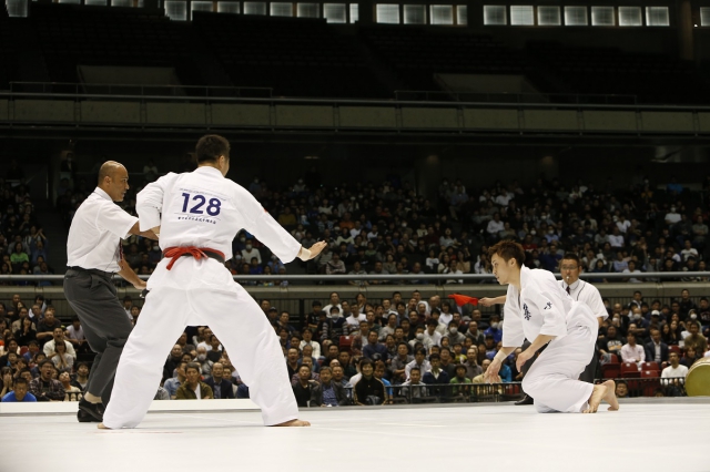 Финал 48 абсолютного Чемпионата Японии по киокушинкай (IKO)
