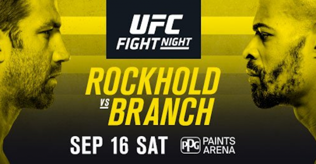 Люк Рокхолд выйдет против Дэвида Брэнча на UFC Fight Night 116