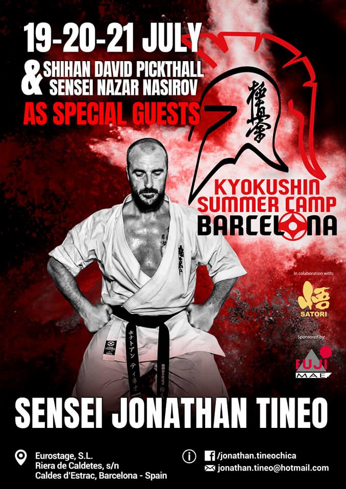 Сборы по кумитэ Kyokushin Summer Camp Barcelona 2019