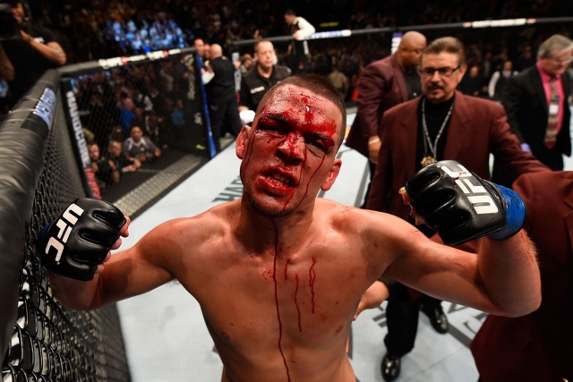 Нейт Диаз заявил об отказе биться с Хорхе Масвидалом за пояс «Лучшего засранца» в главном событии турнира UFC 244