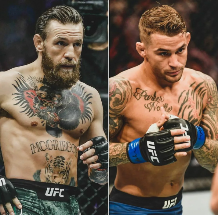 Connor MCGREGOR Dustin Poirier