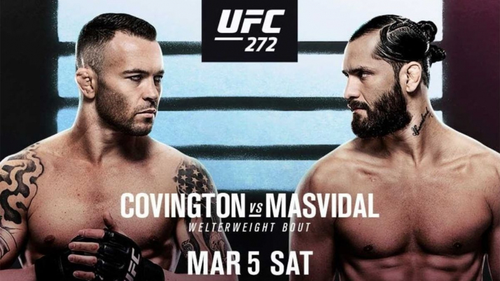 Результаты турнира UFC 272: Колби Ковингтон – Хорхе Масвидаль