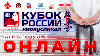 Кубок России 2023 по киокушинкай - трансляция финального дня