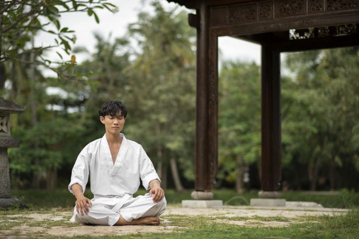 1713784208 person meditating before taekwondo training 3