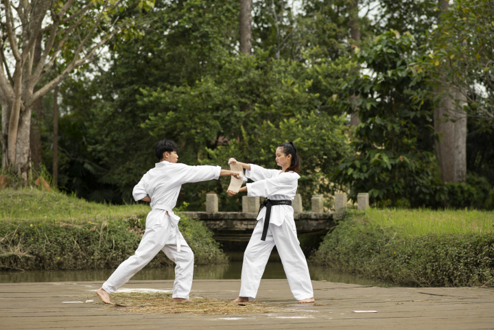 1713784536 people training together outdoors taekwondo 1