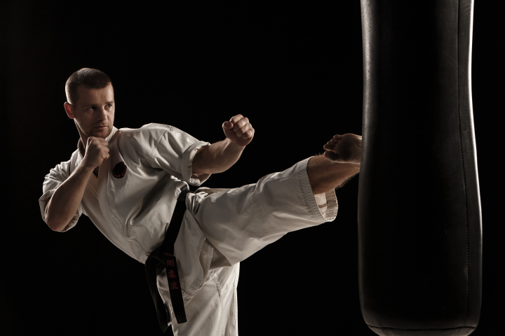 1714154776 karate round kick punching bag