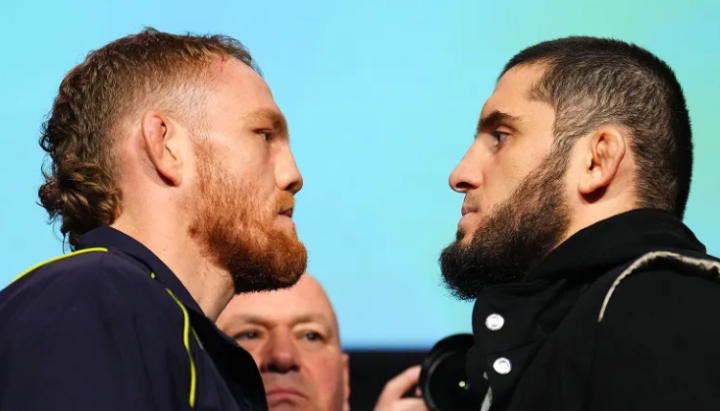 Маддалена пригрозил Махачеву кулаком перед чемпионским боем в UFC