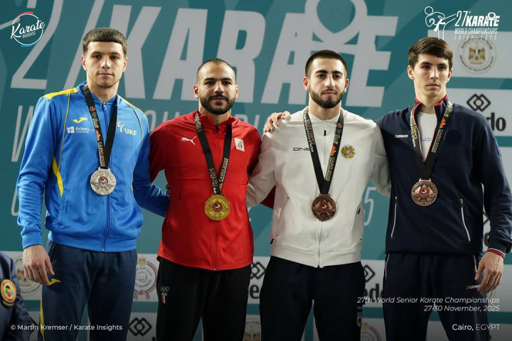 Россиянин Шарафутдинов завоевал медаль ЧМ по «олимпийскому» каратэ WKF