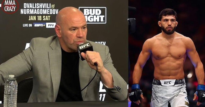 Дана Уайт выразил недовольство Арманом Царукяном