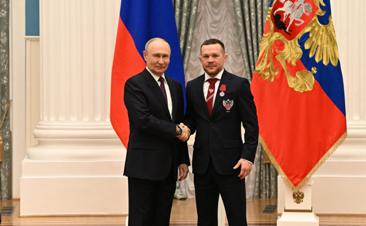 Петр Ян получил орден «За заслуги перед Отечеством»