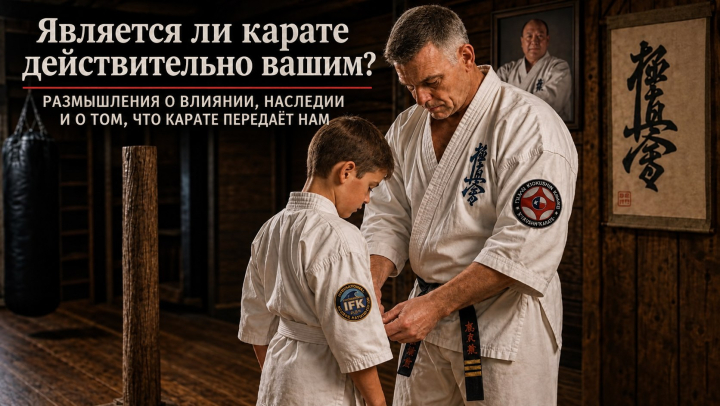 Принадлежит ли ваше каратэ по-настоящему вам?
